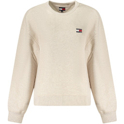 TOMMY HILFIGER BLUZA BEZ ZAMKA DAMSKA BEŻOWA