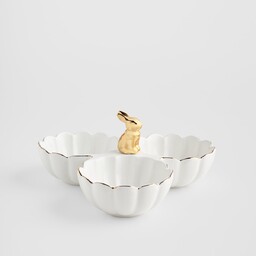 Patera Wonderland triple z motywem królika