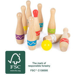 Zestaw kręgli Acitv 11912- Small Foot, zręcznościowe gry