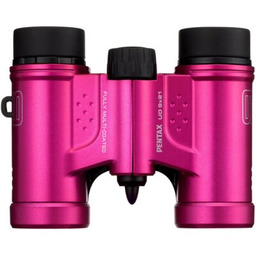 PENTAX Lornetka UD 9x21 Różowy, 9-krotne zbliżenie, kompaktowe