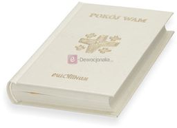 Modlitewnik biały Pokój Wam