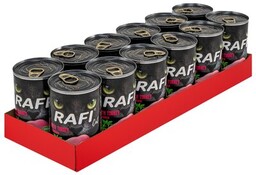 RAFI Karma dla kota z indykiem 12 x