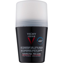 VICHY Homme Dezodorant 48-godzinna ochrona skóry wrażliwej roll-on,