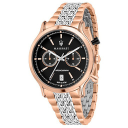 Zegarek MASERATI R8873638005. Kwarcowy, Kolor czarny. Mężczyzna.