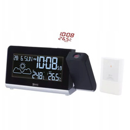 Stacja Meteo pogodowa Emos E8466 z projektorem Dcf