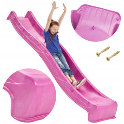 Zjeżdżalnia 3m Wrzosowa dla dzieci Tribecco Zjeżdżalnia ogrodowa