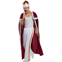 Queen Deluxe "Royal" Costume, Red (M)