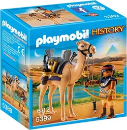 Playmobil History, klocki Egipski wojownik z wielbłądem, 5389