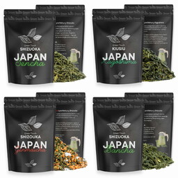 Zestaw herbat zielonych japońskich 400 g bancha sencha