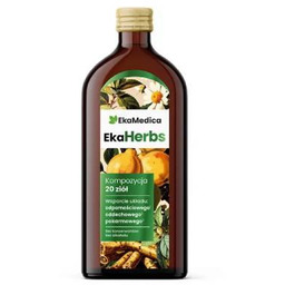 EkaMedica EkaHerbs Kompozycja 20 ziół, 500 ml ->