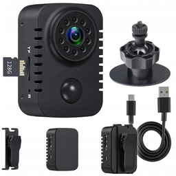 Niezawodna Mini Kamera Pir Full Hd Klips 120