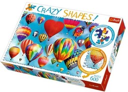 Trefl Puzzle 600 Crazy Shapes Kolorowe balony TREFL