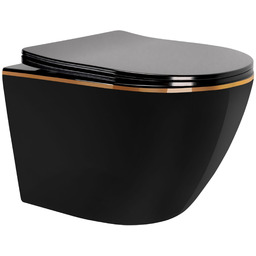 Miska Wc Wisząca Rea Carlo Mini Tornado Black