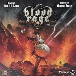 Edge Blood Rage Gra planszowa Od 14 lat