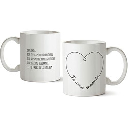 Mopec G471.7 Kubek Ceramiczny "Eu Kocham cię Mãe