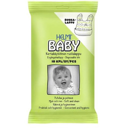 HELMI Baby Śliniak jednorazowy, 10 sztuk