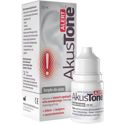 AkusTone Alert Krople do uszu, 15 ml