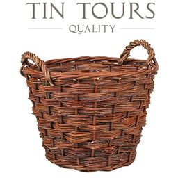 WYTRZYMAŁY KOSZ WIKLINOWY 20L 35x35x27/31h cm