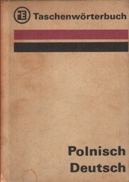 TASCHENWORTERBUCH POLISCH-DEUTSCH