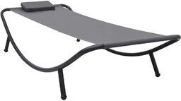 Elior Szary pojedynczy leżak na balkon D8-K35