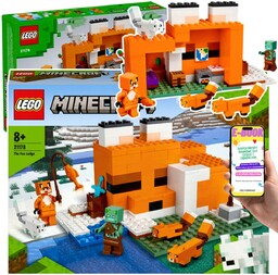 LEGO Minecraft Siedlisko Lisów (21178) PREZENT DLA DZIECKA