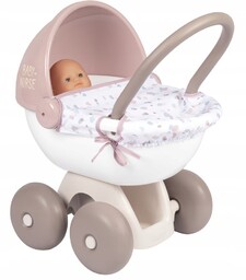Wózek Dla Lalki Głęboki Baby Z Pokrowcem Smoby