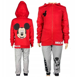 Komplet Dres Bluza Spodnie Bawełna Myszka Mickey 110