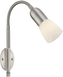 Globo kinkiet lampa ścienna Cathy 5453-1W przewód 150cm