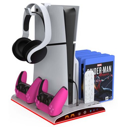 DOBE Stacja ładująca TP5-3570 RGB do PS5 Zyskaj