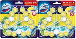 Domestos Power 5 Lime Kostka Toaletowa 6x55g
