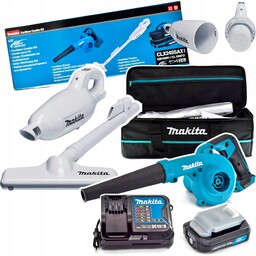 Makita Zestaw Combo CLX245SAX1 dmuchawa UB100D Odkurzacz CL108FD