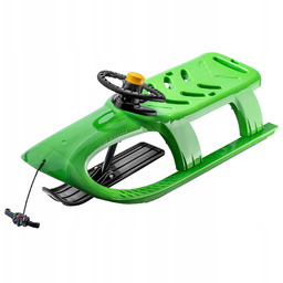 Sanki Plastikowe Z Kierownicą Sterowane Ślizg