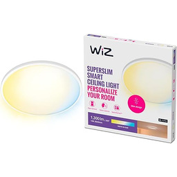 WiZ Inteligentna lampa sufitowa SuperSlim 14W, Wi-Fi, Bluetooth,