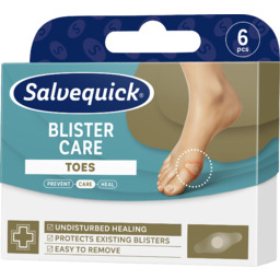 Salvequick plastery na pęcherze Blister Care Toes -