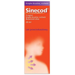 Sinecod krople 5mg/1ml, 20 ml