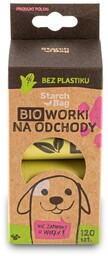 BIO worki na odchody 100% Kompostowalne - 8-pak