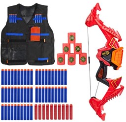 Nerf Elite Dragonpower łuk Skyblaze F0809 + 50