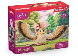 Schleich, figurka, Wróżka Lecąca Na Sowie, 70789