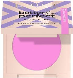 Eveline Cosmetics Better Than Perfect Velvet Blush róż