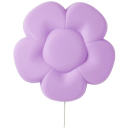 Ikea Upplyst kinkiet led fioletowy kwiatek