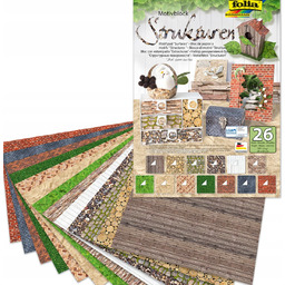 Zestaw Blok Papierów Kreatywnych 24 X 34 Mix