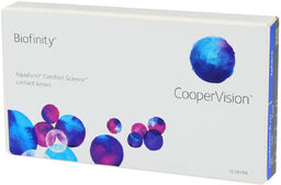 Biofinity Cooper Vision 8,6, soczewki kontaktowe, 30-dniowe, całodobowe,