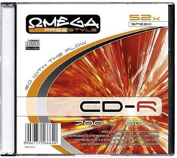 Omega - CD-R 700MB 52X SLIM OMEGA