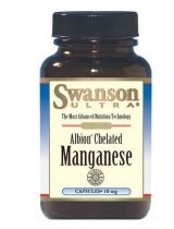 Swanson Albion Chelat Manganu 10mg 180kaps