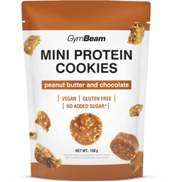GymBeam Mini ciastka proteinowe 20 x 100 g