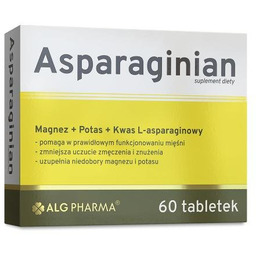 Asparaginian, 60 tabletek
