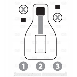 Tarcze strzeleckie Helikon Pistol Excercise/qualification Target -100 sztuk