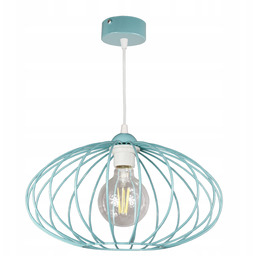 Lampa wisząca Cora 1 Miętowa żyrandol sufitowa lampy