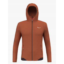 Bluza z kapturem Salewa Pedroc PL - brąz