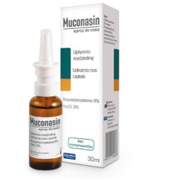 Muconasin Spray do nosa, 30ml -> Odbiór